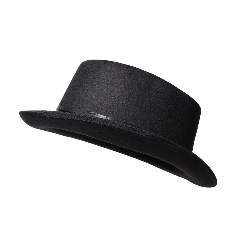 Vintage Style Wool Felt Trilby Hat Classic